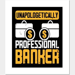 Funny Loan Officer Retro Vintage I'm a Banker Posters and Art